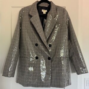NWT Maeve by Anthropologie sequin blazer